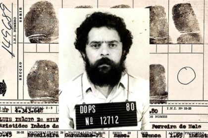 Ficha de Lula no Dops, em 1980
