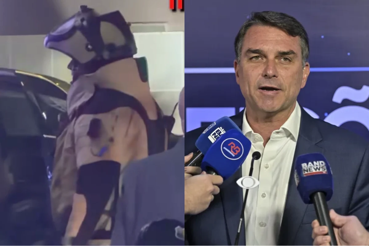 Gate descarta bomba em carro usado por Flávio Bolsonaro