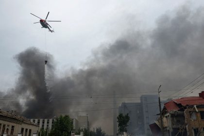 Ataques com drones deixam sete mortos em Kiev e região