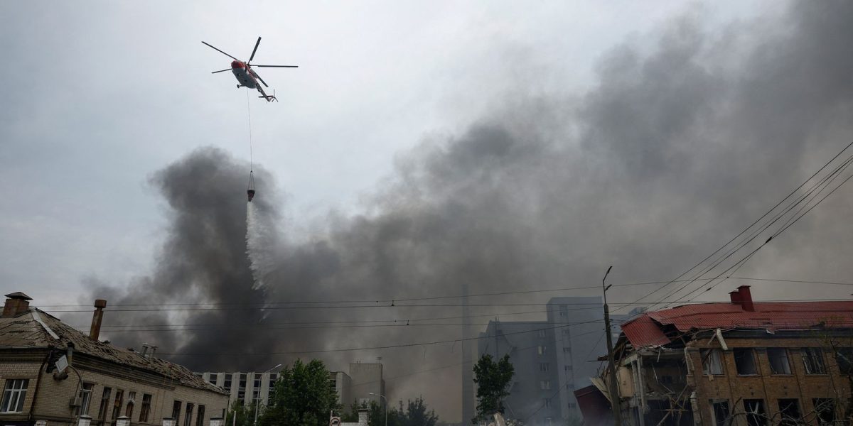 Ataques com drones deixam sete mortos em Kiev e região