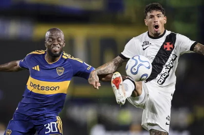 Vasco perde para o Boca e deixa a Sul-Americana
