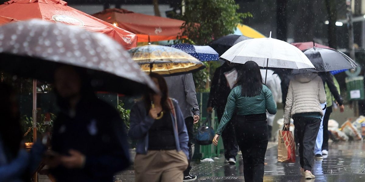 Inmet prevê chuva no Sul durante a votação de domingo