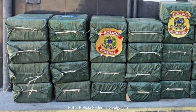 PF apreende 1,25 tonelada de cocaína em propriedade no Maranhão